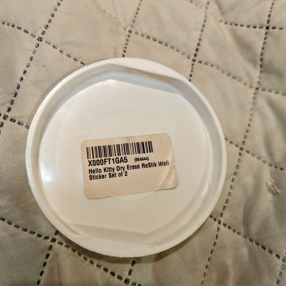 new with box hello kitty dry erase restik wall stickers set of 2 - Picture 3 of 5